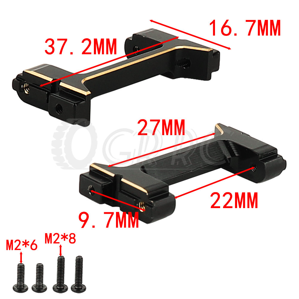 TRX4M Brass Black Coating Fron - Rc Hobby Warehouse review and price